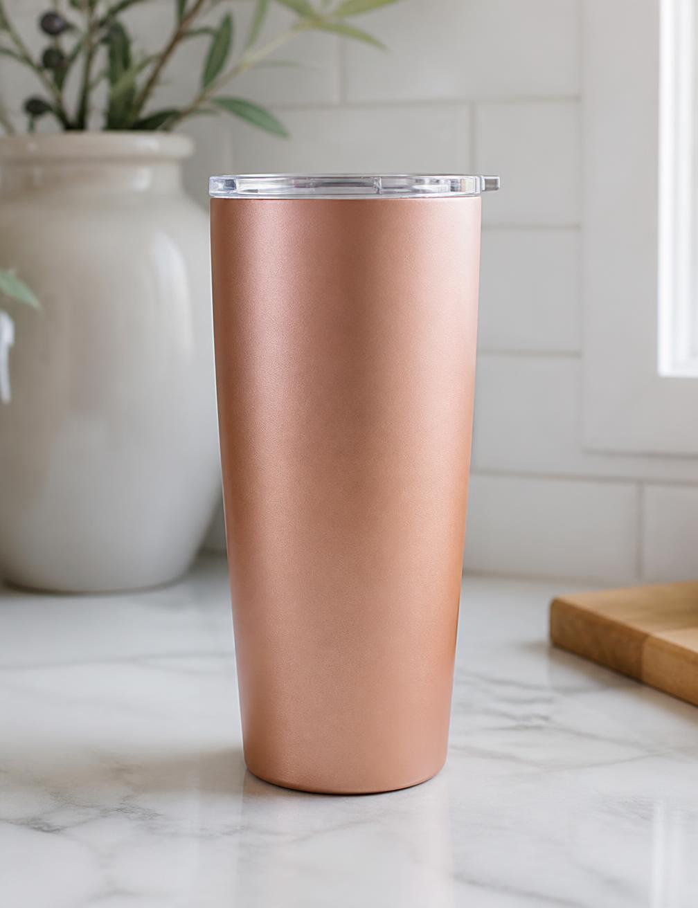 Rose Gold Tumbler